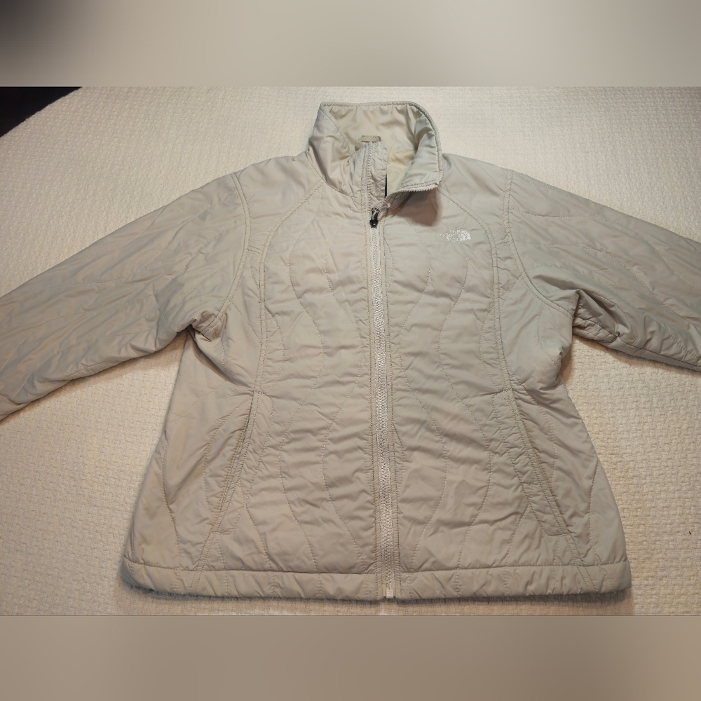 Light Gray Northface jacket